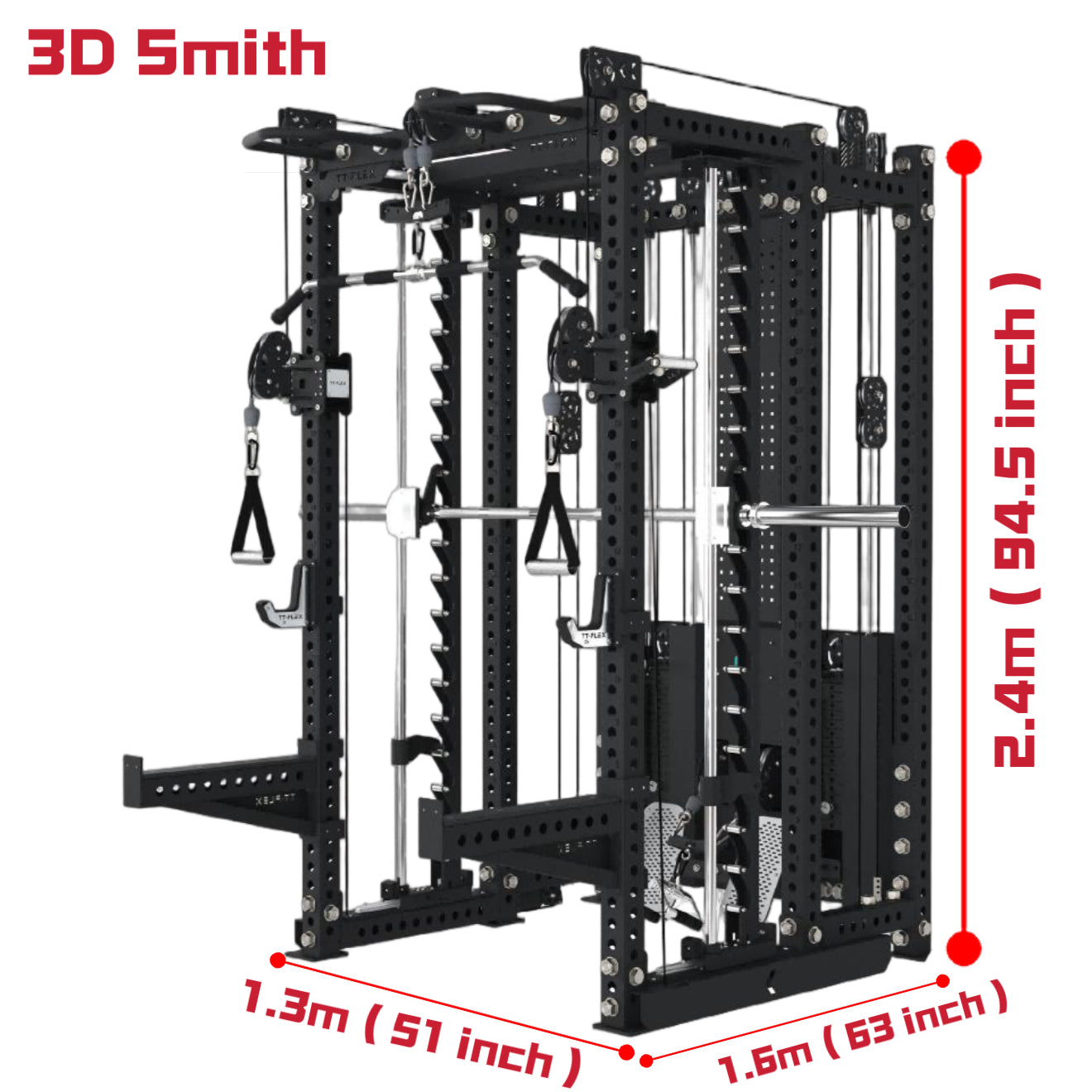 Premium 3D Multi-Functional Trainer
