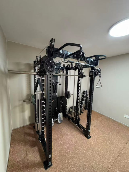 Premium 3-in-1 Multi-Functional Training Rack