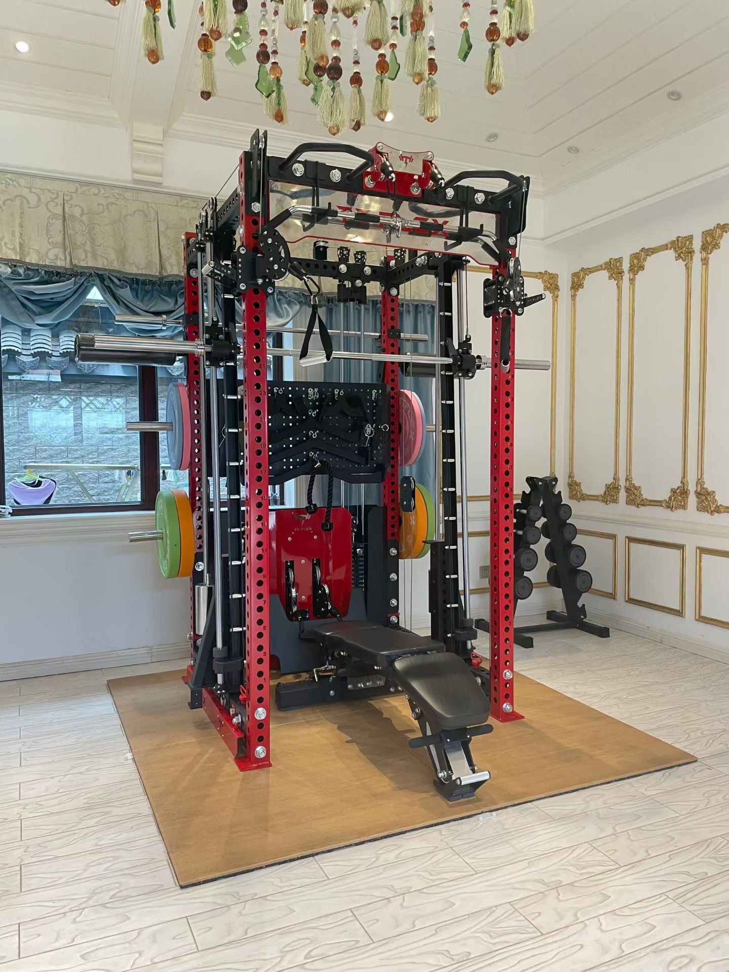 Premium 3-in-1 Multi-Functional Training Rack