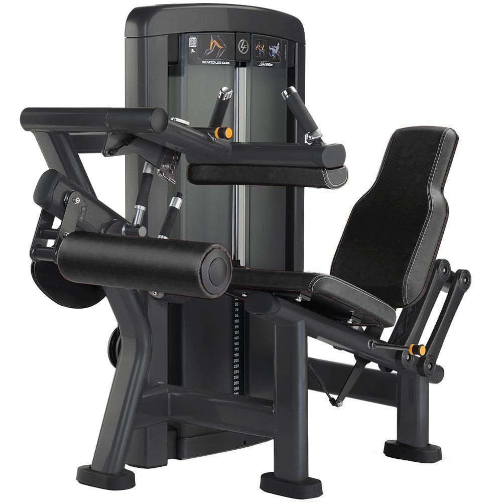 Pin-Loaded Seated Leg Curl Machine