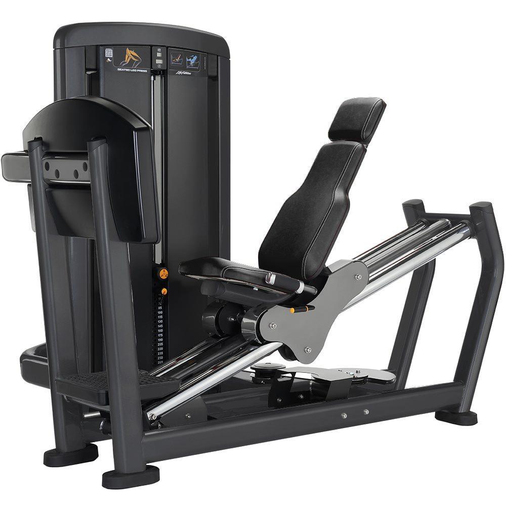 Pin-Loaded Seated Leg Press Machine